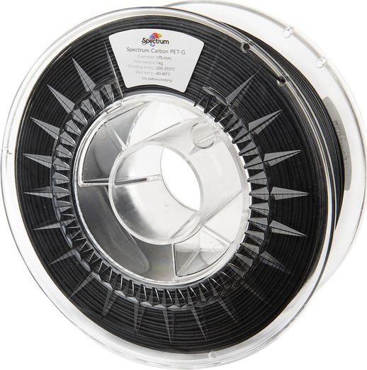 Filament 3D Spectrum PET-G Carbon, 1.75mm, 1000g, i zi