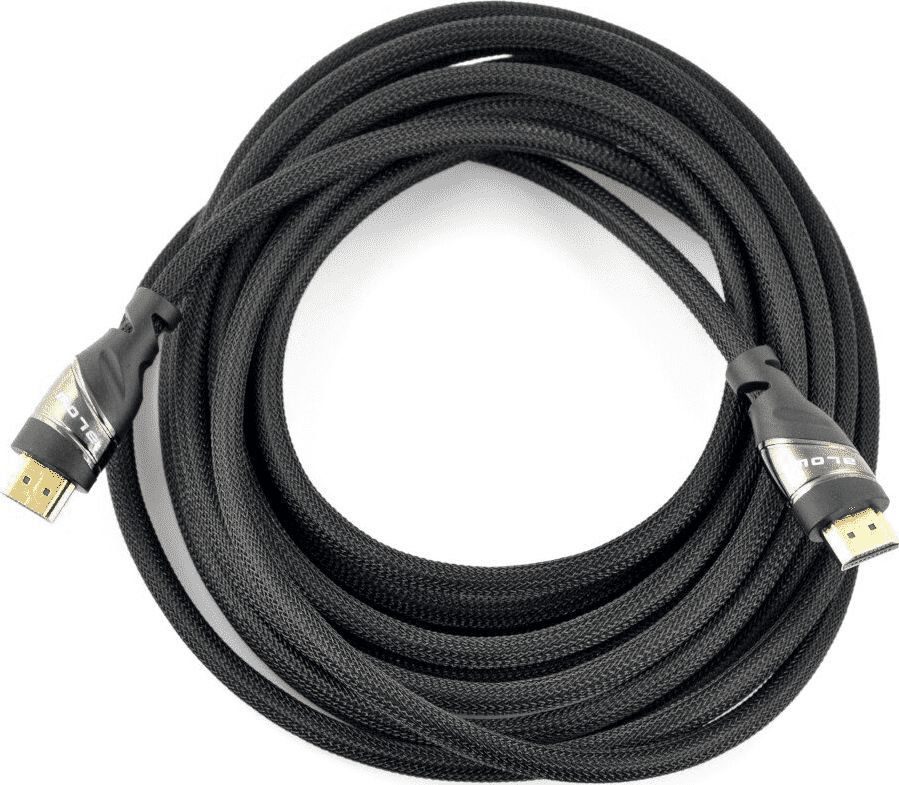 Kabllo HDMI Premium Black ARC, 5m, 4K, e zezë