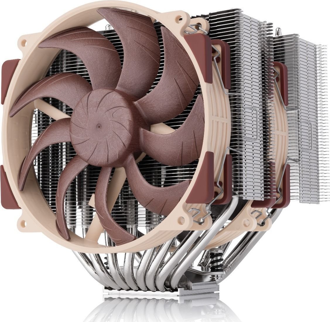 Ладилник за процесор Noctua NH-D15 G2 HBC, двојна кула, 2x 140 mm PWM, кафеава