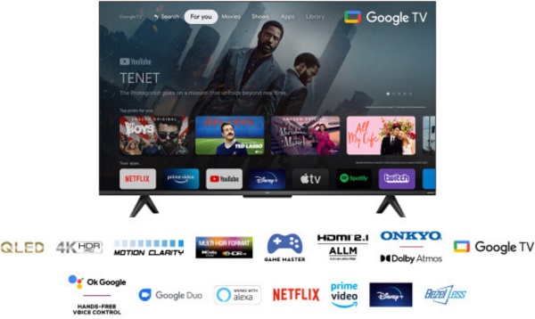 Televizor TCL 43C635, 43" (108cm), 4K UHD, i zi