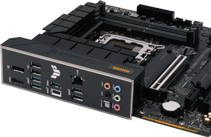 Матична плоча ASUS TUF GAMING B760M-PLUS D4 (DDR4) - Intel B760