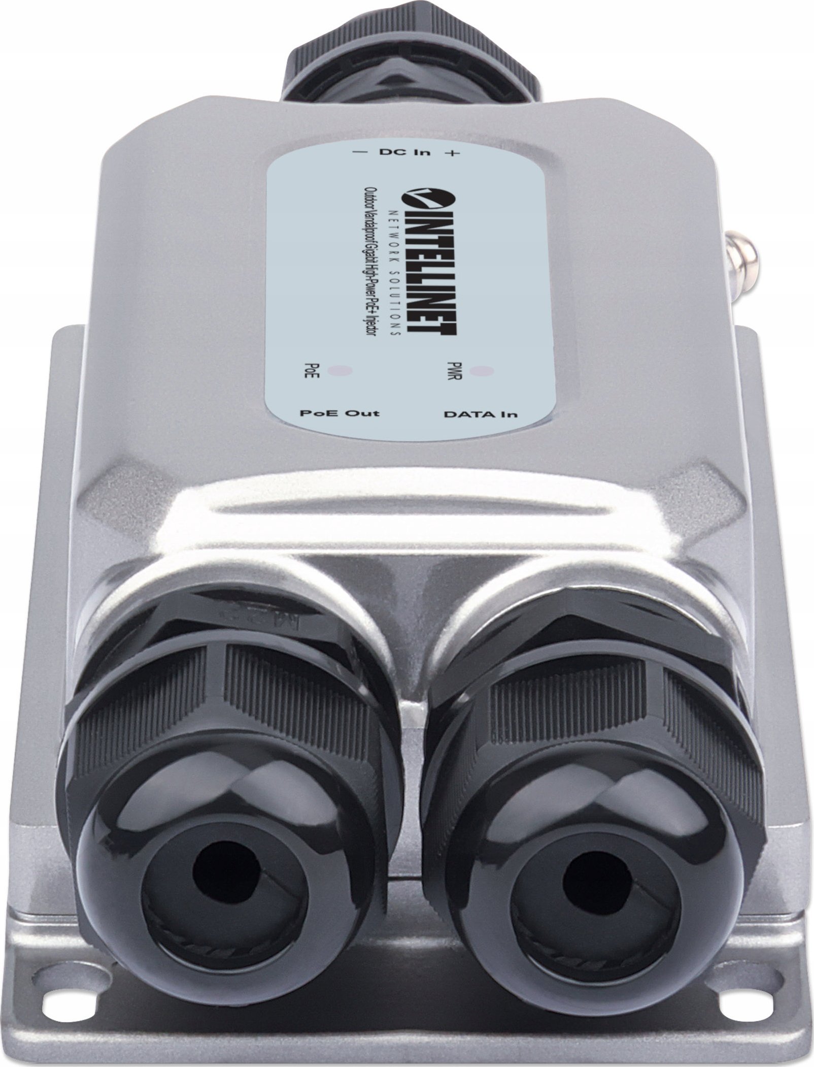 Надворешен Injektor PoE+ Intellinet Outdoor Gigabit, 30W, IP67, сив