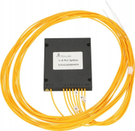 Ndarës optik Extralink 1:8 PLC G657A, kabllo 2.0mm 1.5m, modul ABS