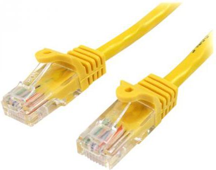 StarTech.com Cat5e Ethernet Patch Cable, 10 m, Yellow