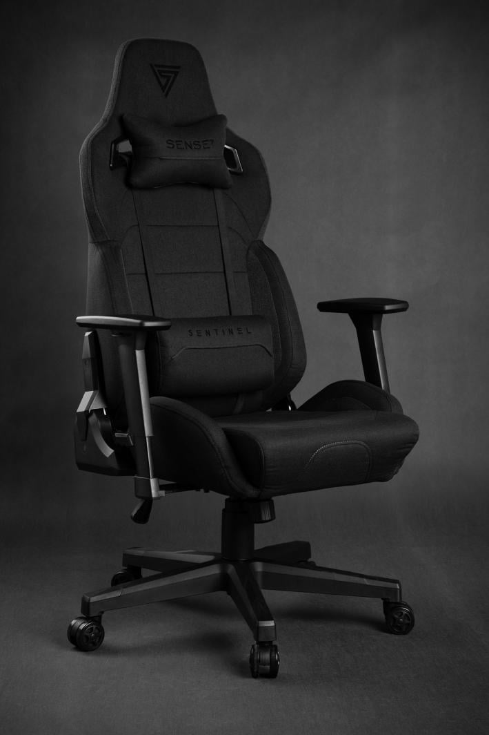 [OUTLET] Karrige SENSE7 Sentinel, me pëlhurë, e zezë