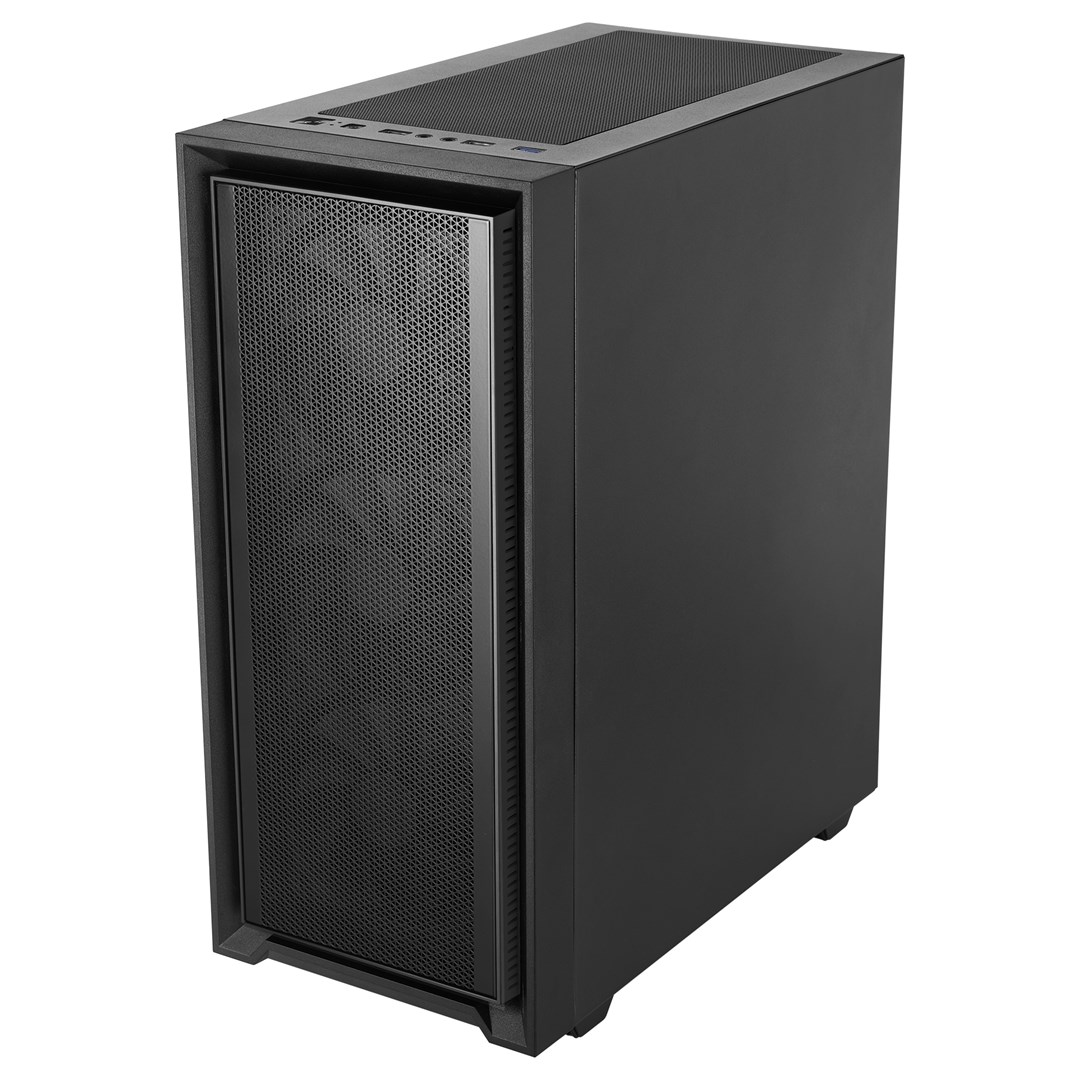Kutia PC Mars Gaming MC-PMAX, MIDI Tower, 4x 120mm, e zezë