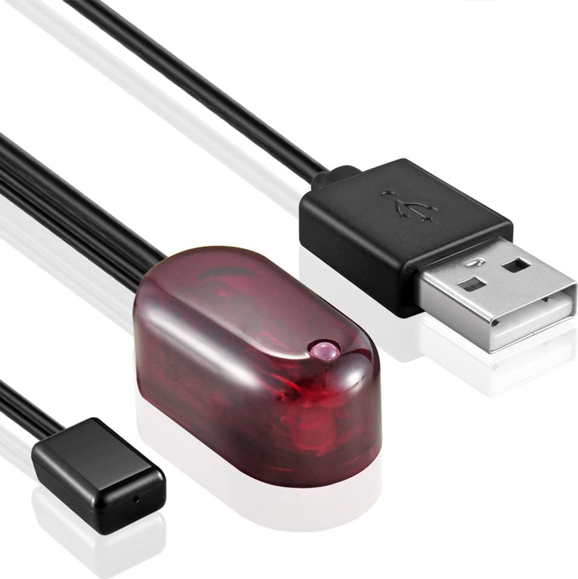 Zgjatues IR për kabinet TV Spacetronik SP-IR02, USB, Plug and Play, i zi 3