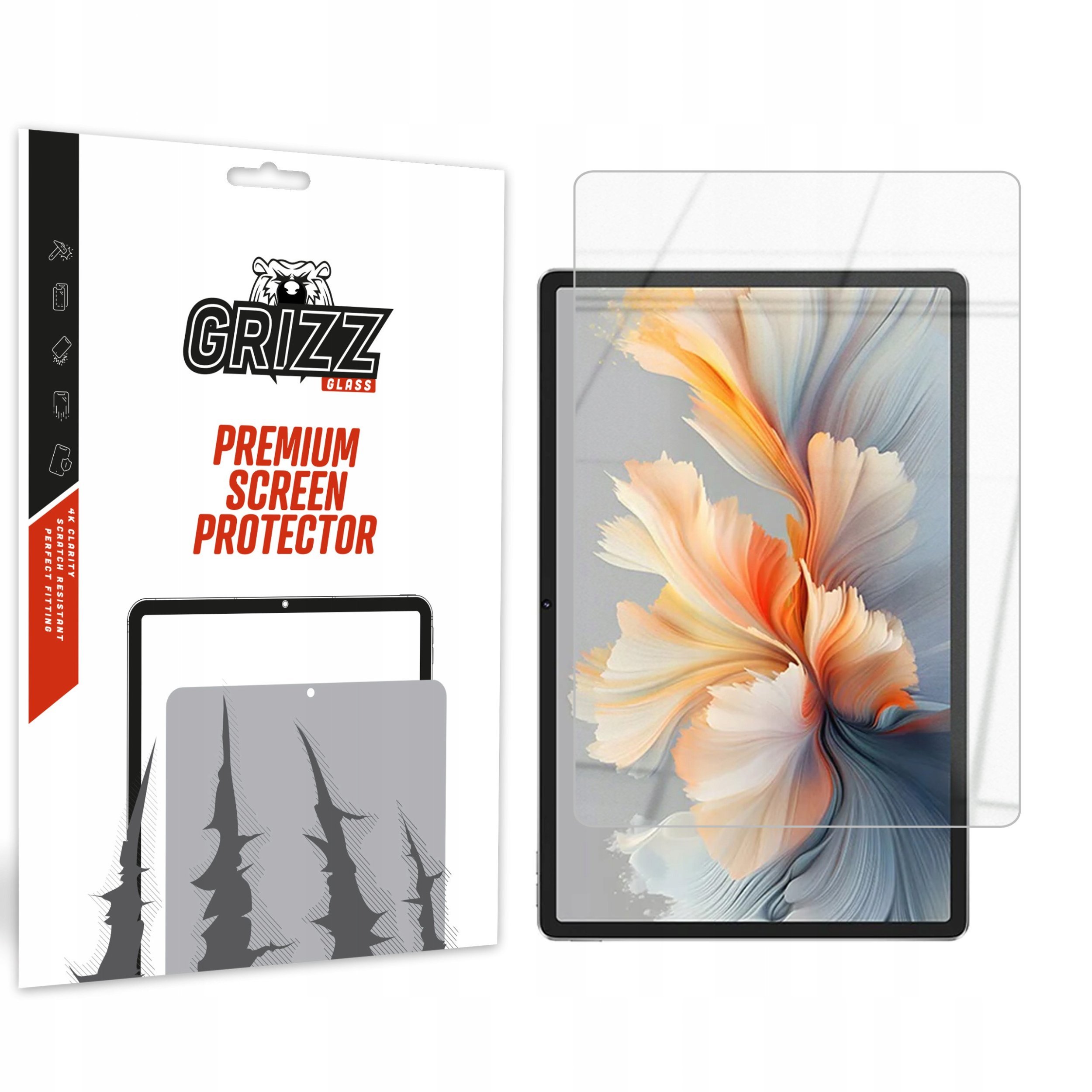 Xham mbrojtës hibrid Grizz për Lenovo Yoga Pad Pro, fortësi 9H, transparencë e lartë