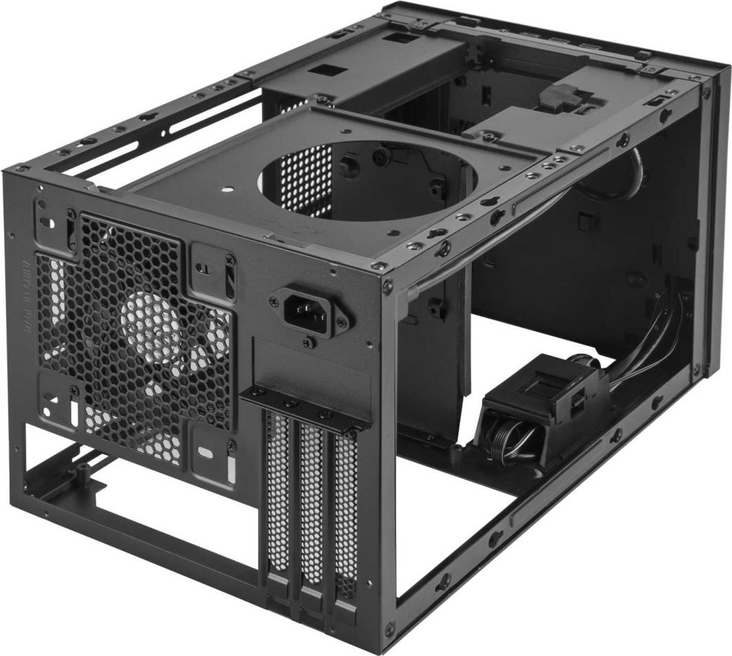Kasë SilverStone Sugo 15, e zezë, Micro Tower