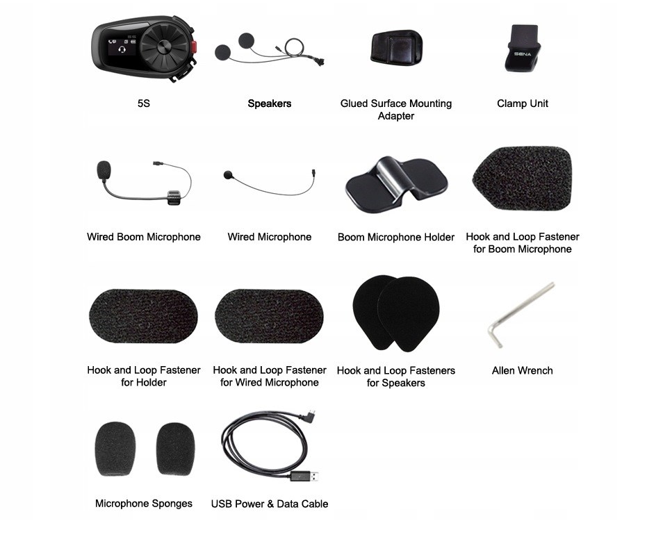 Kufje Sena 5S-10D, Bluetooth, të zeza / të hirta