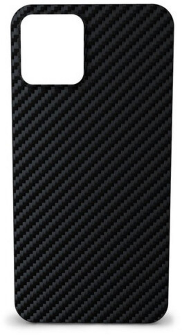 [OUTLET] Mbrojtëse EPICO CARBON për iPhone 12/12 Pro 6.1'', e zezë
