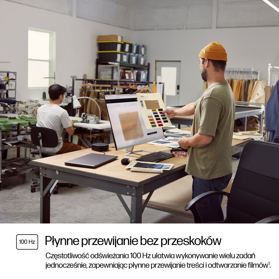 [OUTLET] Monitor HP 23.8-inch Series, 23.8", 1920 x 1080, 100 Hz, i argjendtë