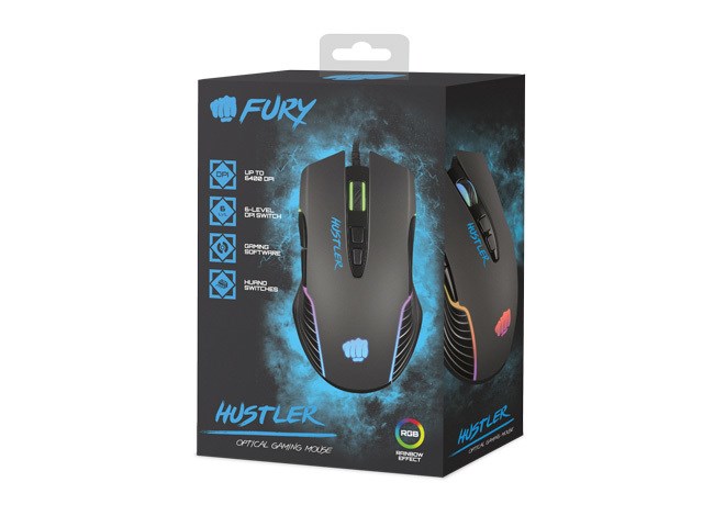 Maus Natec Hustler, Gaming, USB, i zi