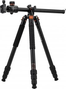 Tripod Fotopro X-Go HR Pro 62.6, alumin, 2 në 1 me monopod, kokë panoramike 360°