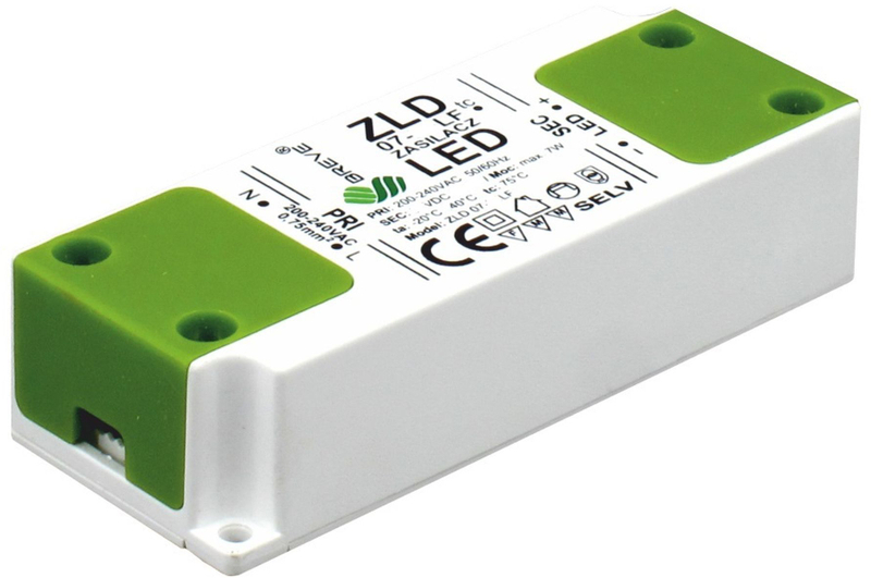 Furnizues energjie BREVE ZLD 07-12LF, 7W, 12V 0.58A, i bardhë