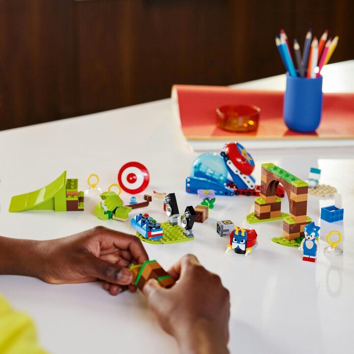 Set LEGO® Sonic the Hedgehog™ 76990 Sonic's Speed ​​Sphere Challenge