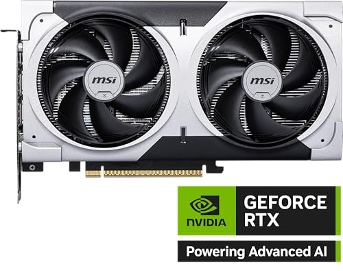Kartë grafike MSI GeForce RTX 5060 Ti Ventus 2X OC Plus, 8GB GDDR7, SFF Ready
