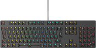Tastierë Glorious GMMK Full Size Barebone ISO, mekanike, RGB, e zezë