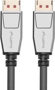Kabllo Lanberg DisplayPort, 1m, e zezë (CA-DPDP-20CU-0010-BK)