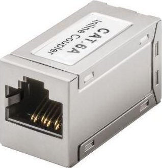 Modul keystone Microconnect MPK140, 1:1, PoE+, i bardhë