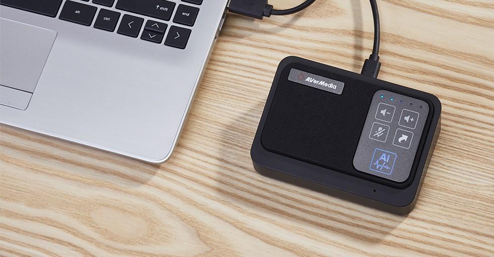 Speakerphone AVerMedia AS311, mikrofon omnidireksional, USB, i zi