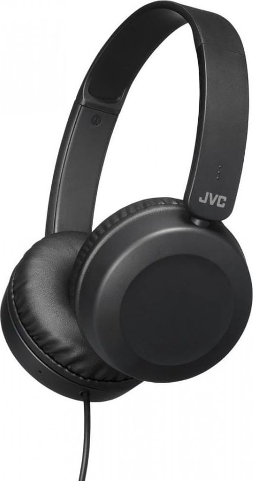 Kufje on ear JVC HA S31M, me mikrofon, me kabllo, të zeza