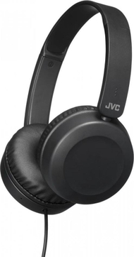 Kufje on ear JVC HA S31M, me mikrofon, me kabllo, të zeza