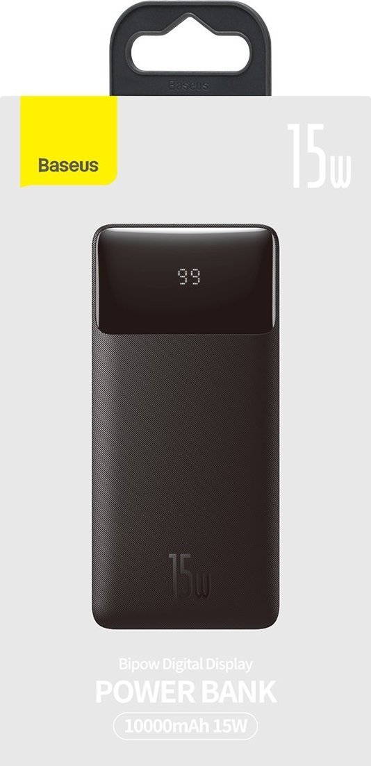 Powerbank Baseus Bipow, 10000mAh, 15W, i zi