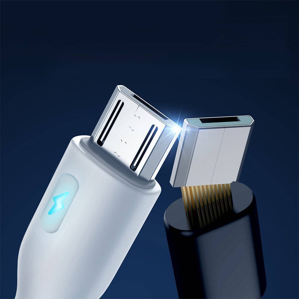 Kabllo USB Joyroom JYR725, USB A në microUSB, 2 m, e bardhë