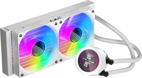 Sistem ftohës uji 1stPlayer TS4 RGB AIO, radiator 240mm, i bardhë