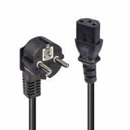 Kabllo rryme Lindy IEC 30336, 3m, IEC320 C13, e zezë