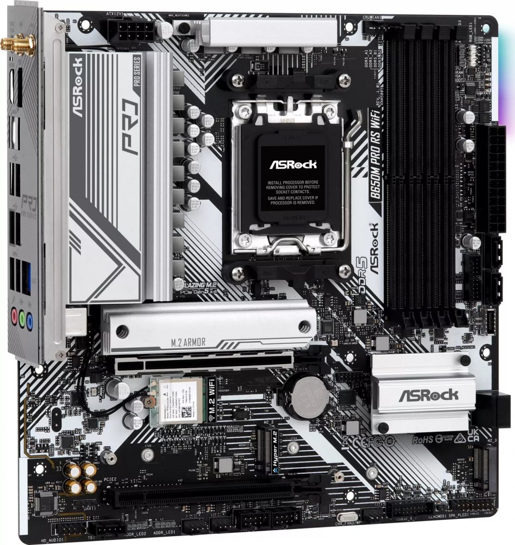 Pllakë amë ASRock B650M PRO RS WIFI