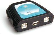 Рачен прекинувач USB 2.0 VALUE 14.99.5032, 2 порти, црн