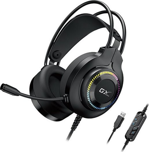 Kufje gaming Genius GX Gaming HS-GX580U, me mikrofon, USB, të zeza