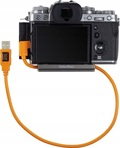 Adapter USB Tether Tools, USB 3.0 në USB C, 50cm, portokalli