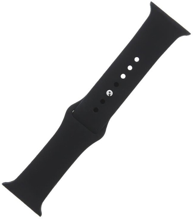 [OUTLET] Rrip silikoni Devia S/M për Apple Watch 42/44/45mm, i zi