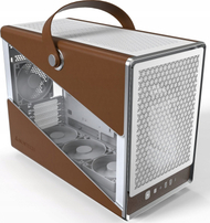 Kuti kompjuterike Montech Heritage Pro, MicroATX Mini ITX, xham i temperuar, e bardhë