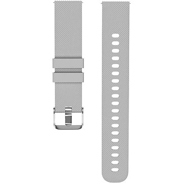 Rrip smartwatch Eternico Essential, universal 24mm, quick release, gri çeliku