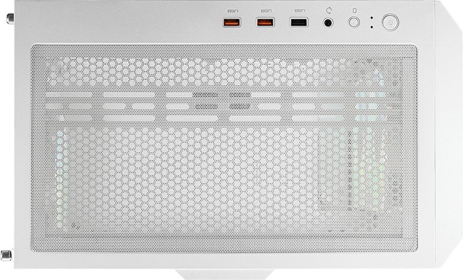 Куќиште за компјутер Cougar Airface RGB, бело, Midi Tower