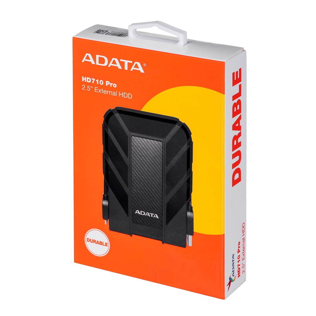 Hard disk i jashtëm ADATA HD710 Pro, 1TB, 2.5", USB 3.2 Gen 1, i zi