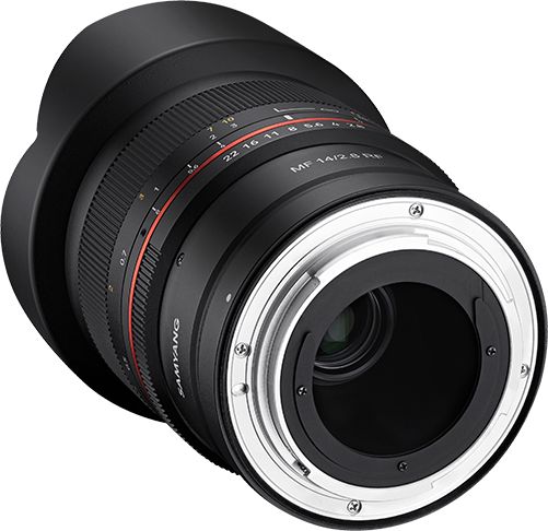 Објектив Samyang MF 14mm f/2.8 за Canon RF, f/2.8, ултра широк агол, црн
