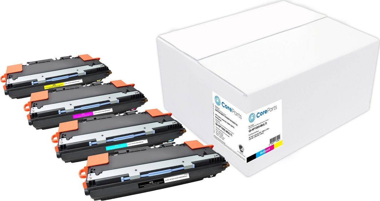 Set tonerësh CoreParts HP 3500 CMYK, multipack, shumëngjyrësh