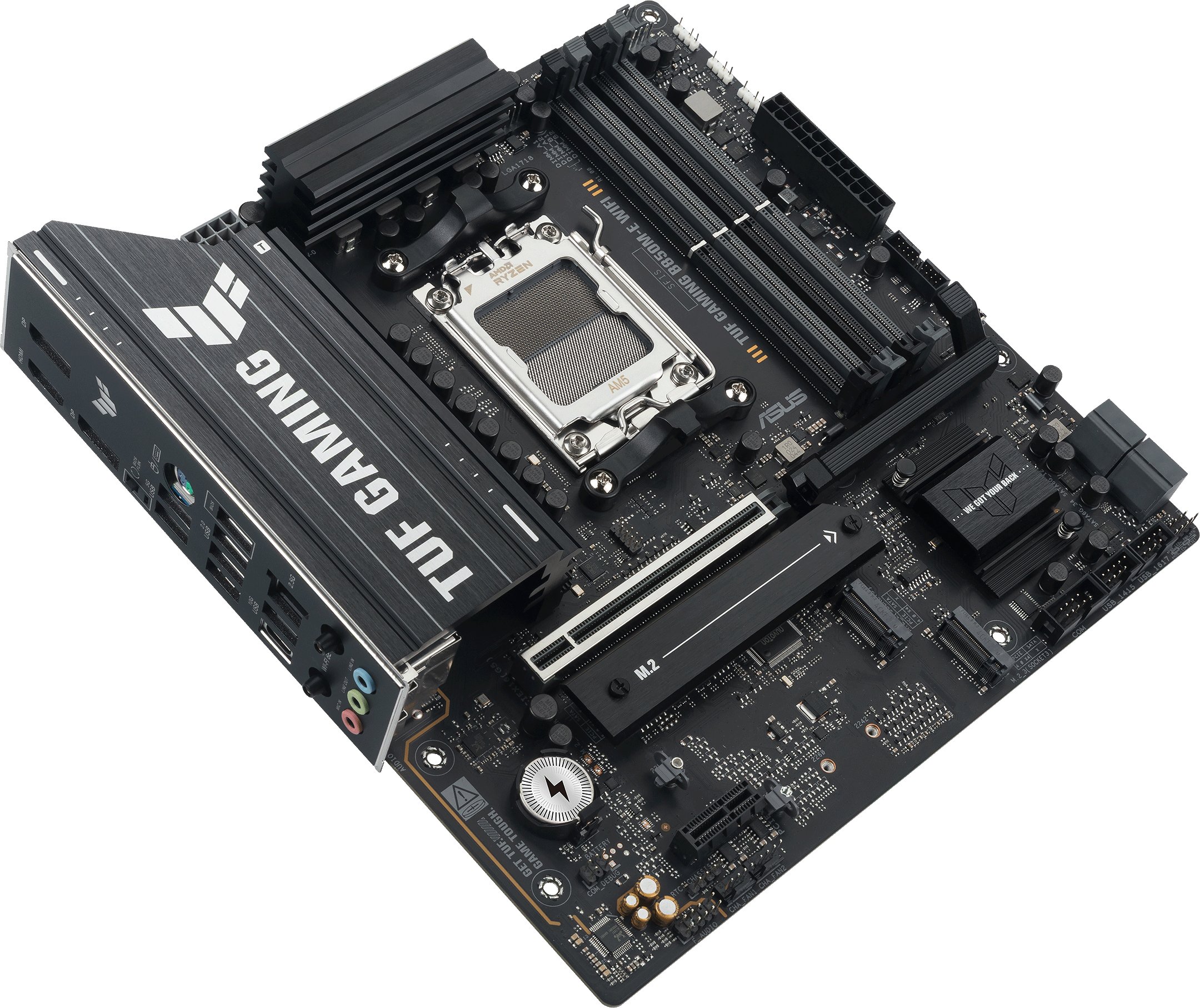 Pllakë amë ASUS TUF Gaming B850M E WIFI, Socket AM5, DDR5, Micro ATX