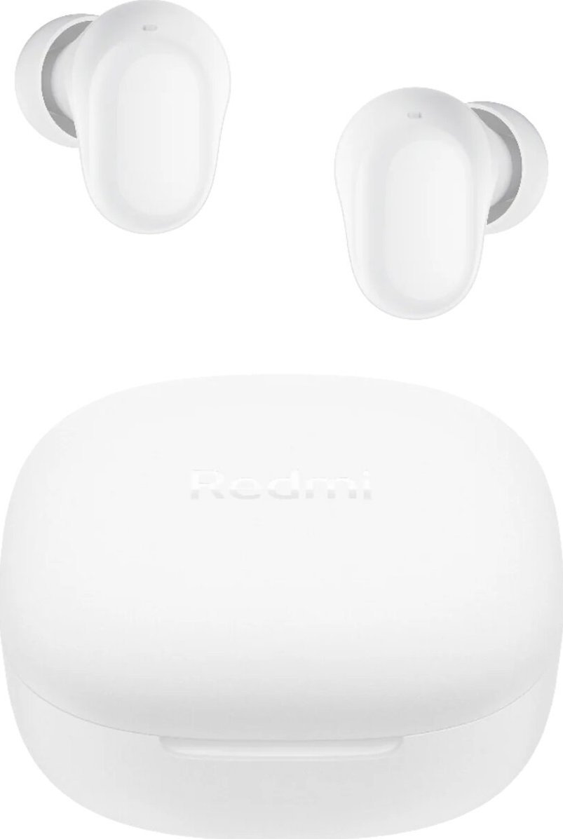 Kufje wireless Redmi Buds 6 Play, Bluetooth, me etui karikimi, të bardha