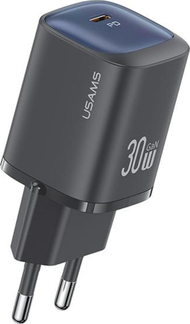 Karikues rrjeti Usams CC251, 30W GaN, USB C Fast Charging, i zi