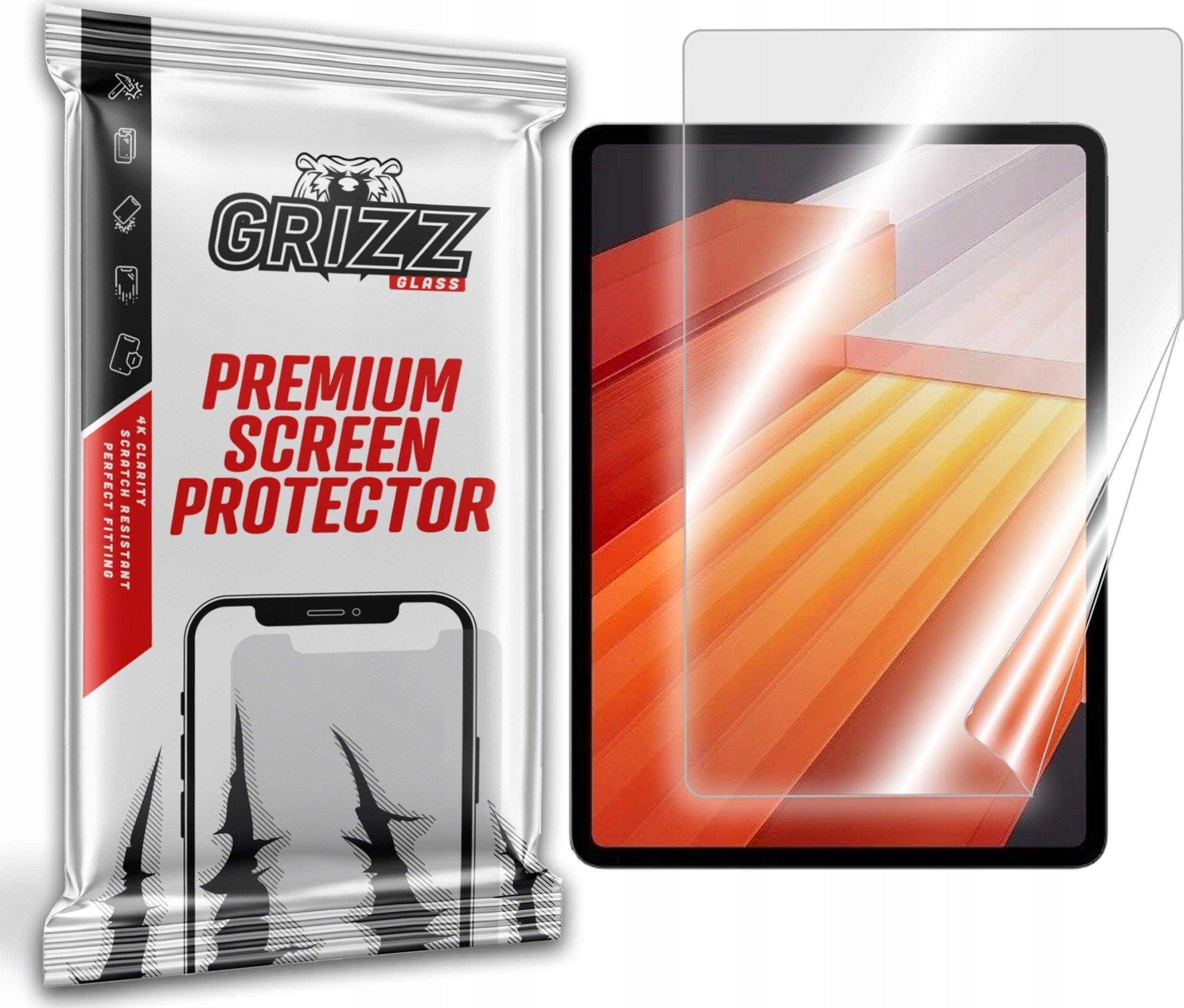 Folie mbrojtëse keramike Grizz CeramicFilm për Vivo IQOO Pad, transparente