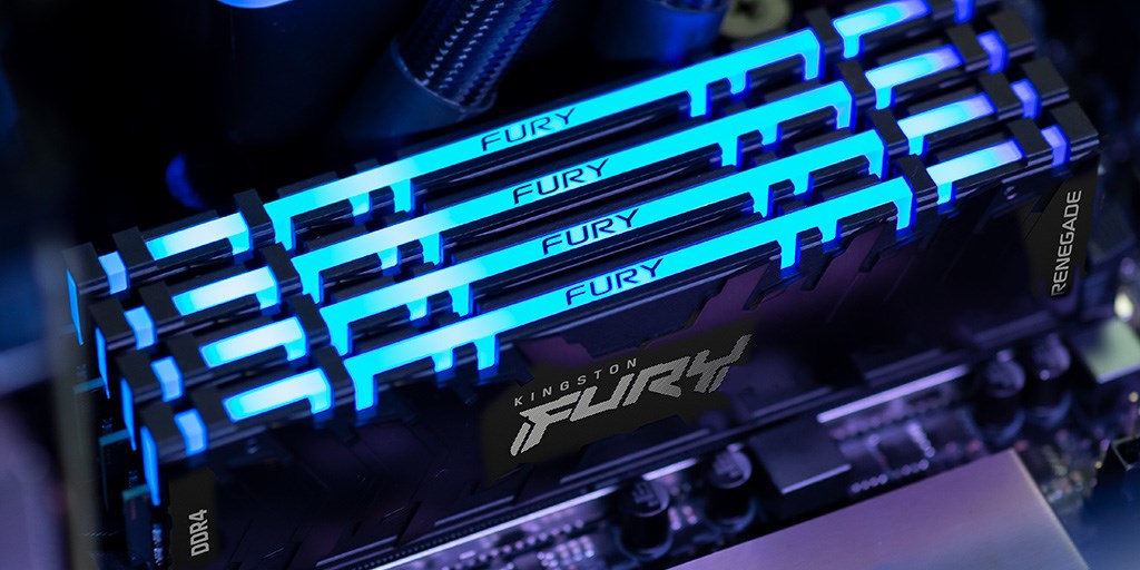 Memorie RAM Kingston FURY 16GB 3600MT/s DDR4 CL16 DIMM 1Gx8 Renegade RGB