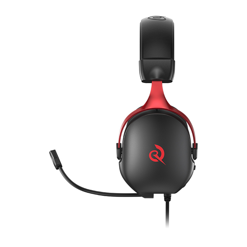 Kufje gaming me kabllo QCY VN200 Pro, 7.1 surround, driver 40mm, të zeza me të kuqe 2
