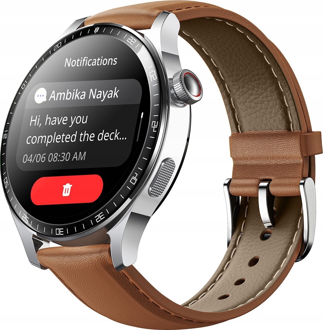 Smartwatch Joyroom JR-FC2 Pro, ekran 1.46", 120 sporte, argjend