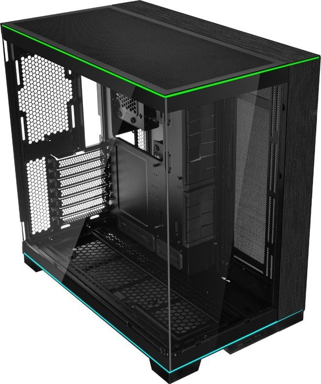 Kasa PC Lian Li O11 Dynamic EVO RGB, midi tower, ATX, e zezë
